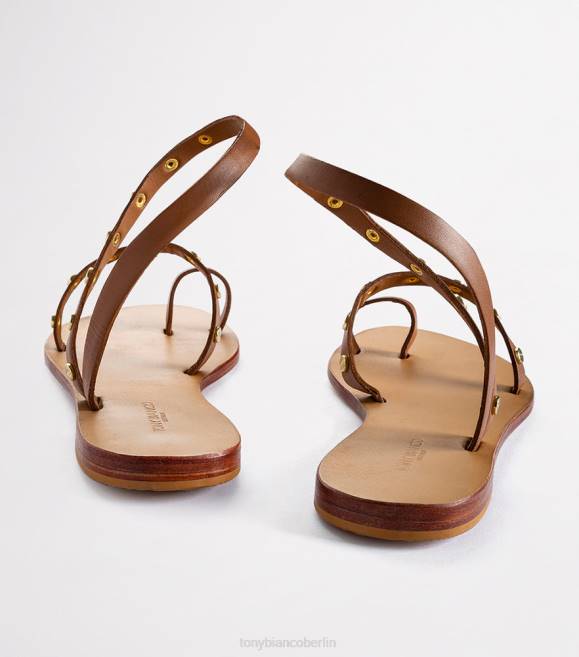 Sandalen| de Tony Bianco Frauen Finola-Wohnungen bräunen 4624621